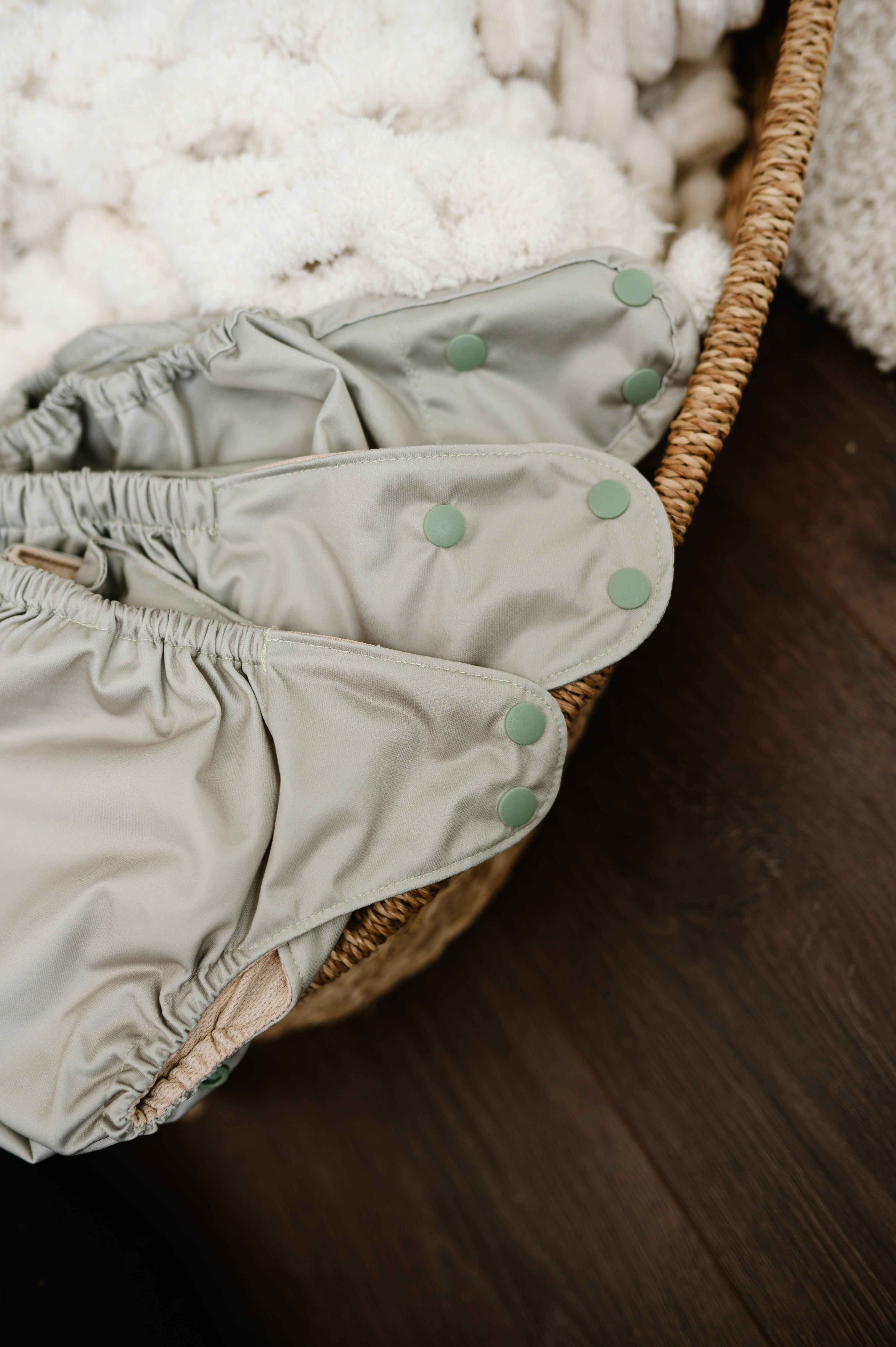 Pistachio - (AIO NEWBORN POCKET DIAPER)