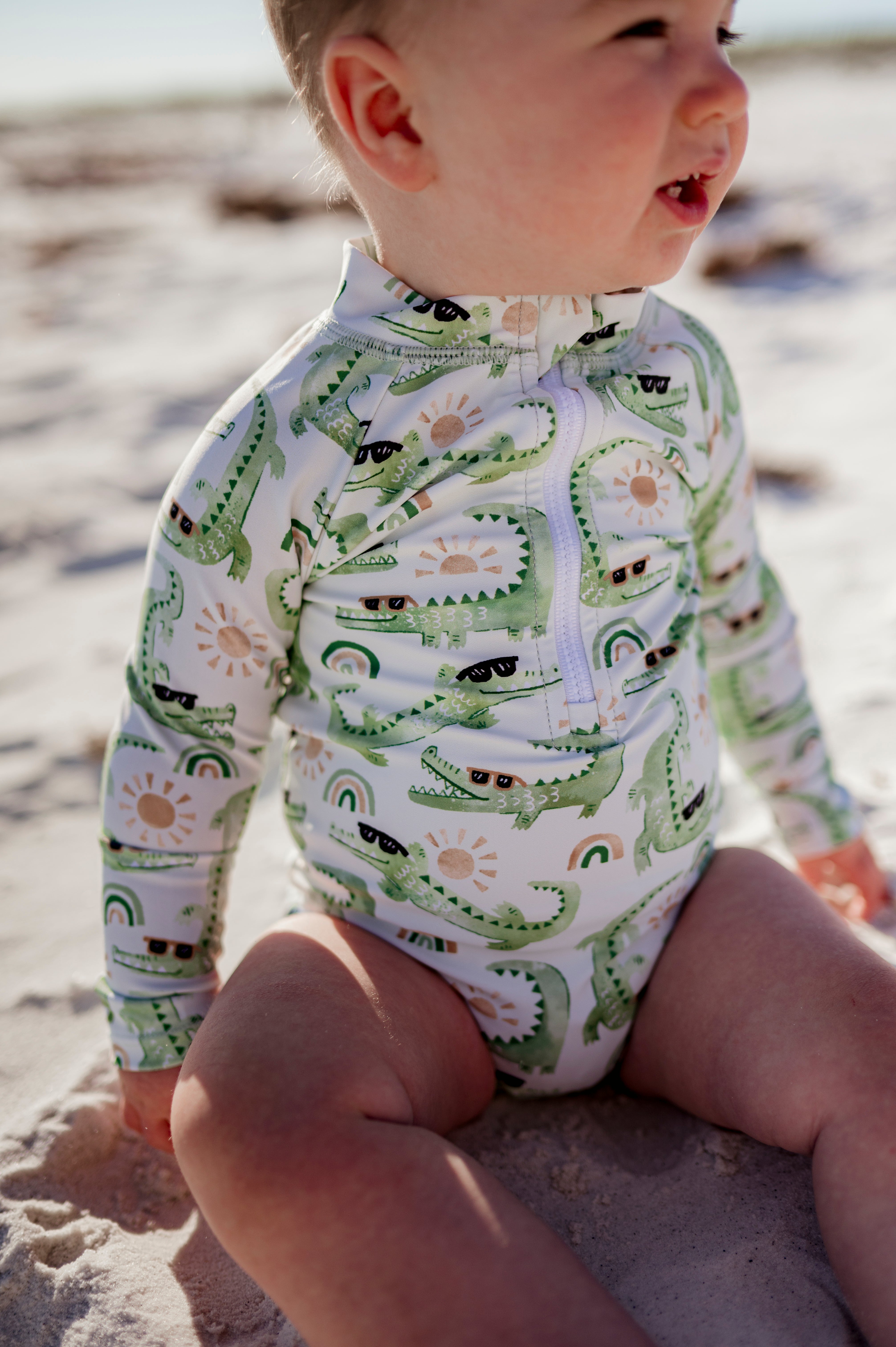 Sunny Snaps  - (SNAP RASH GUARD) - FINAL FEW