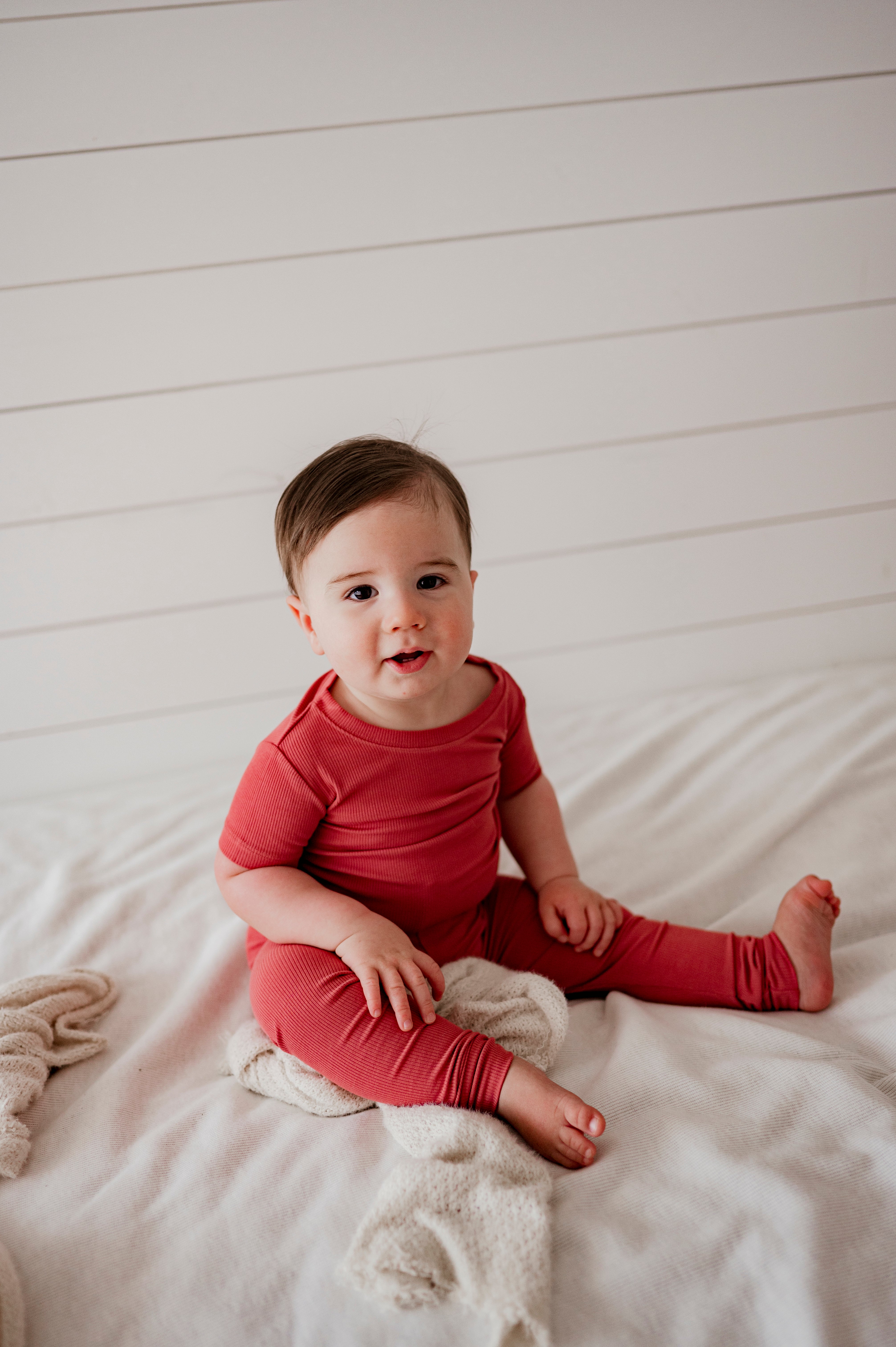 Rosewood - (SHORT SLEEVE SNUG SET)