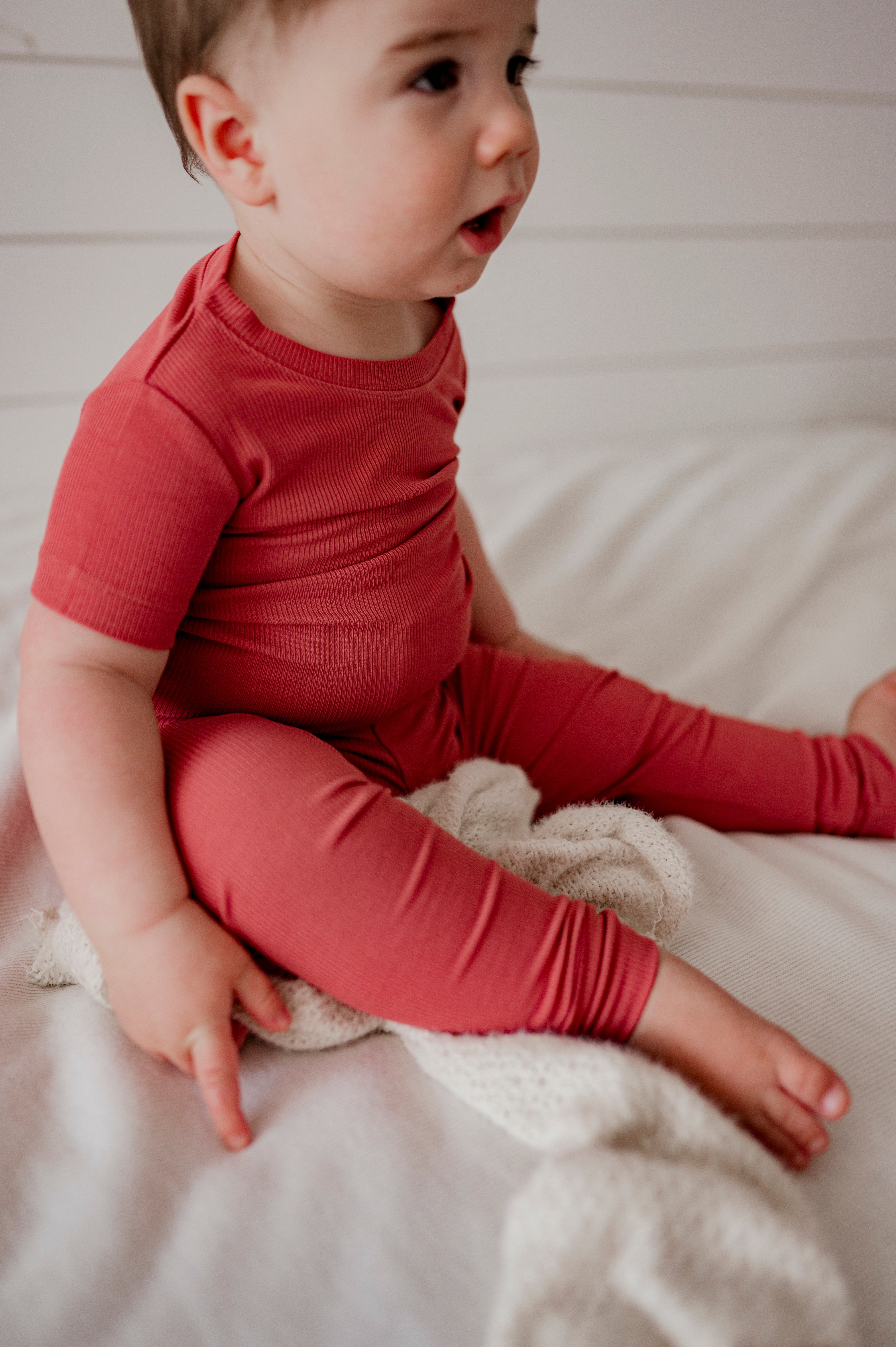 Rosewood - (SHORT SLEEVE SNUG SET)