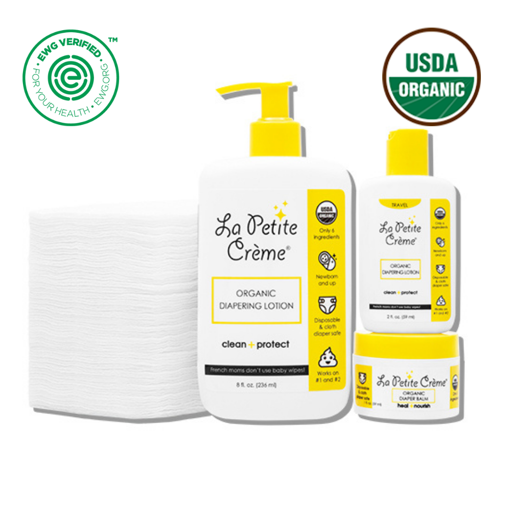 Organic French Diaper Care - Gift Set (Disposable Pads) {Drop Ship}