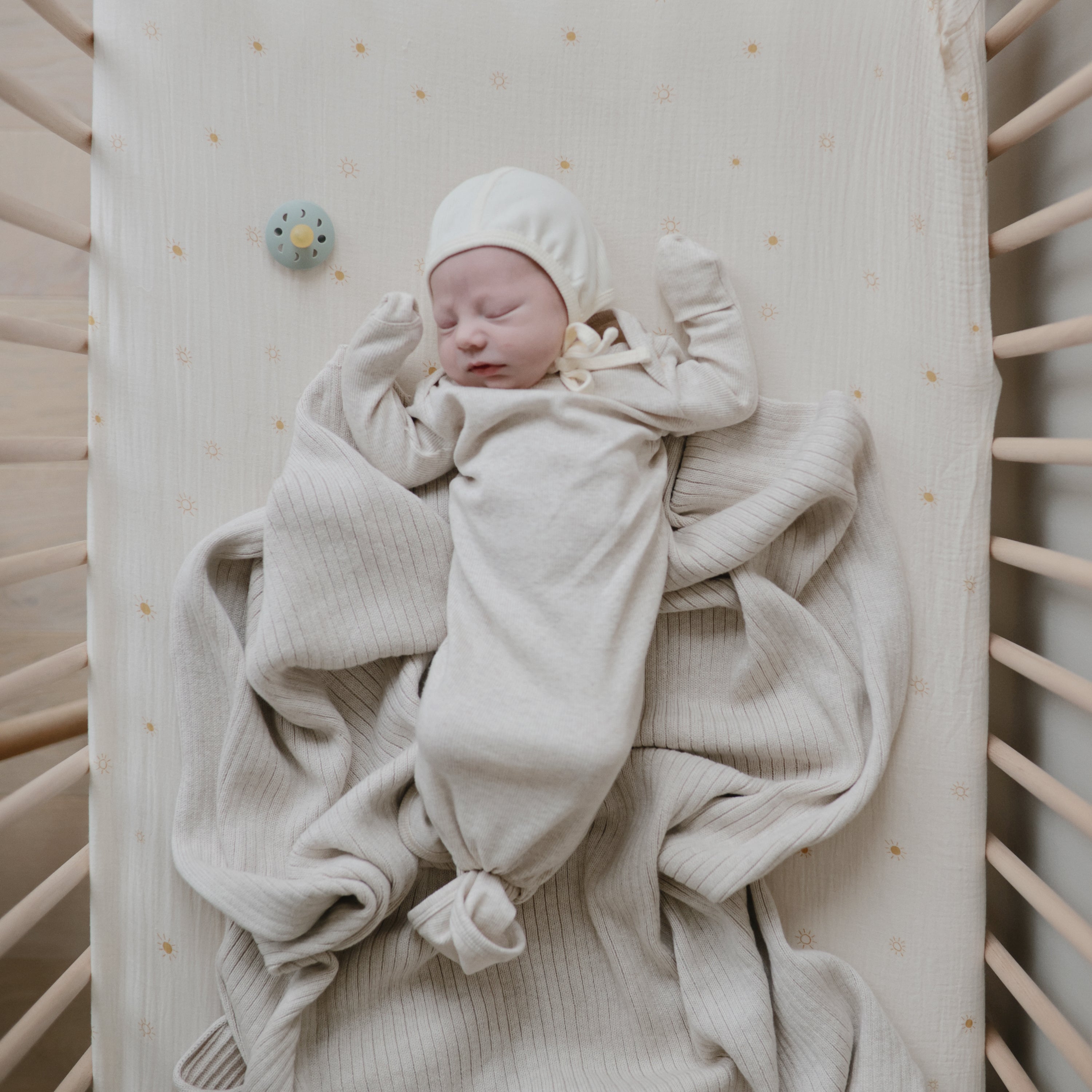 Ribbed Baby Bonnet {Drop Ship}