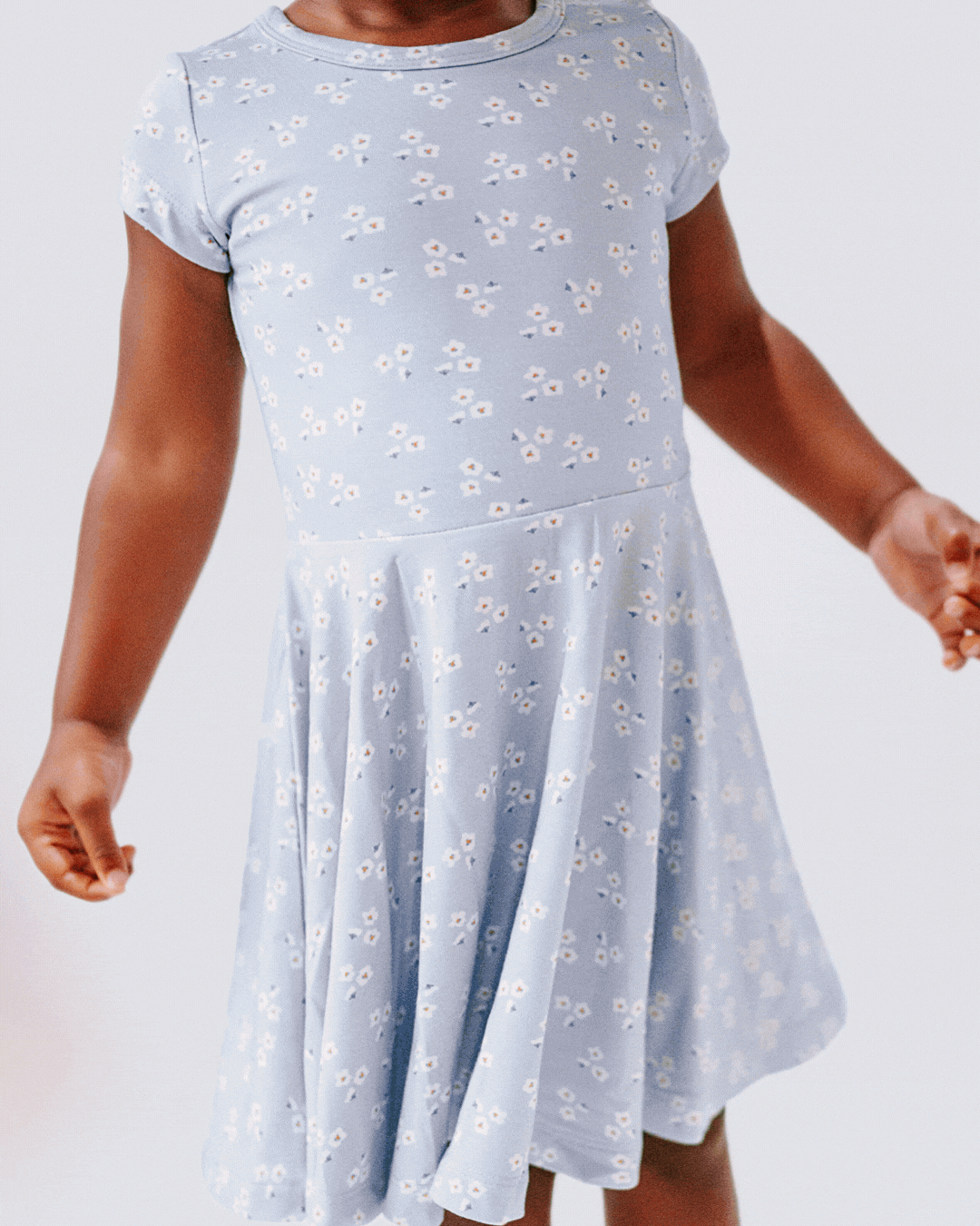 Short Sleeve Skater Dresses