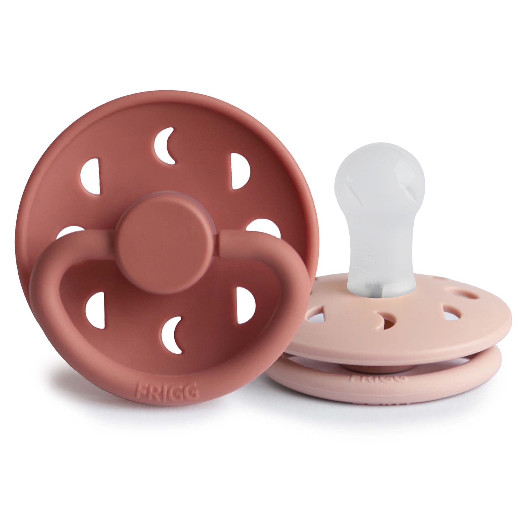 FRIGG Moon Silicone Pacifier 2-Pack {Drop Ship}
