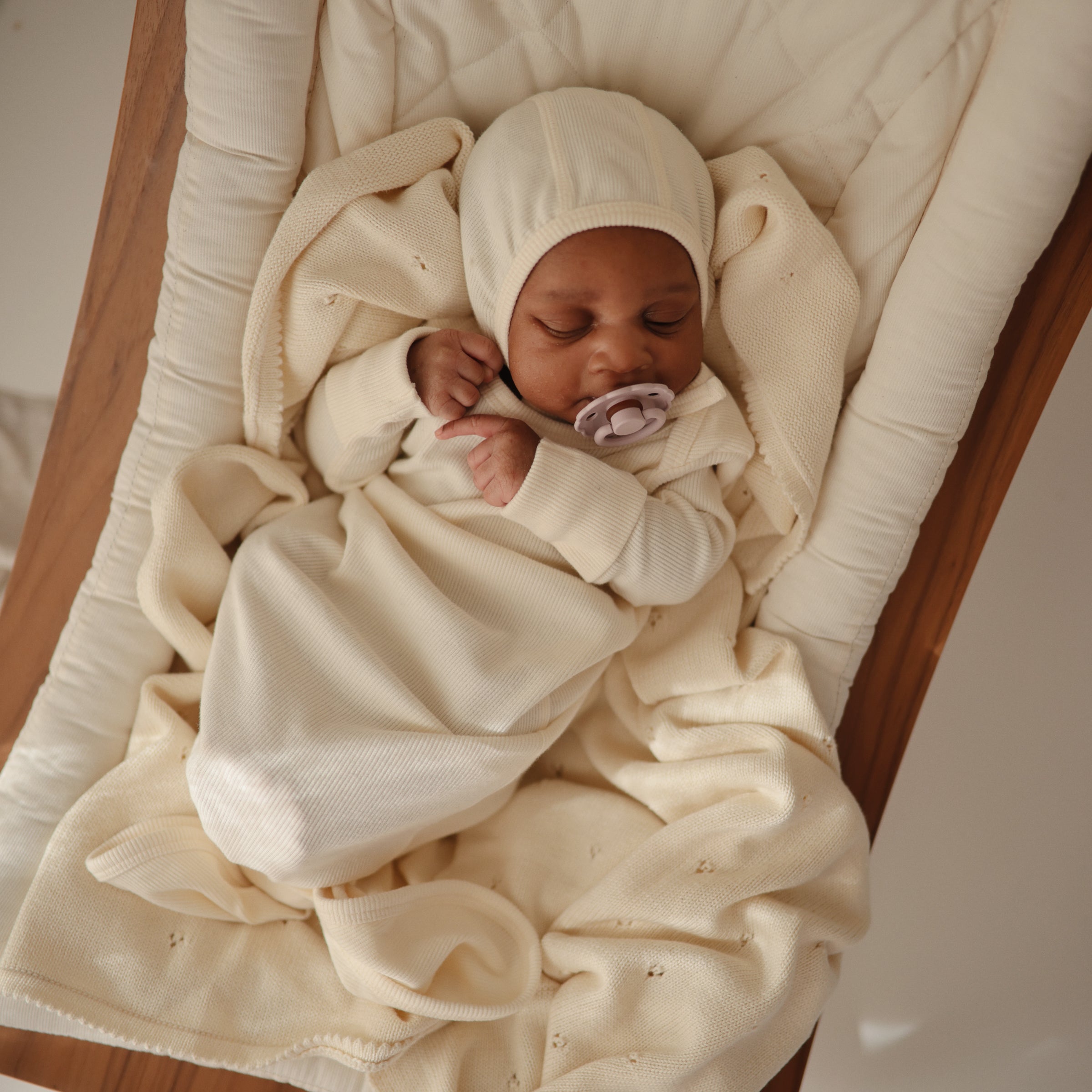 Ribbed Baby Bonnet {Drop Ship}