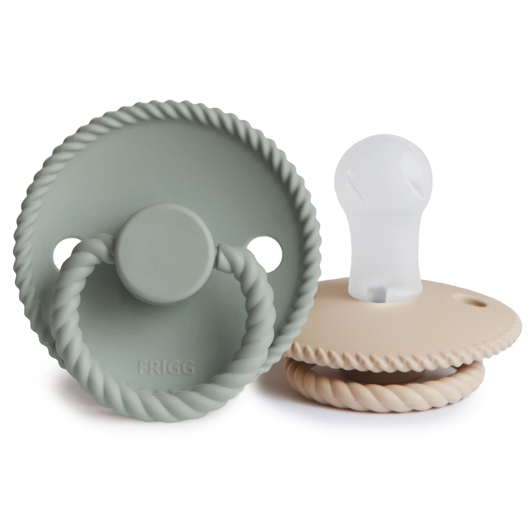 FRIGG Rope Silicone Pacifier 2-Pack {Drop Ship}