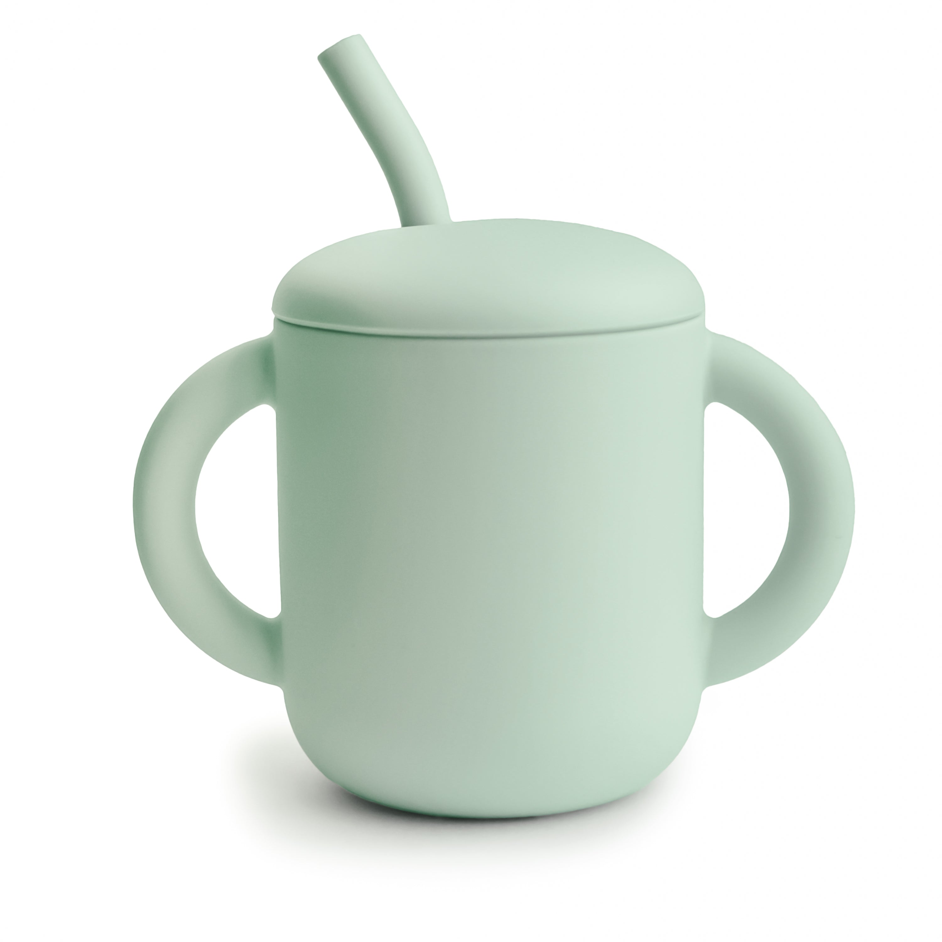 Silicone Training Cup + Straw {Drop Ship}