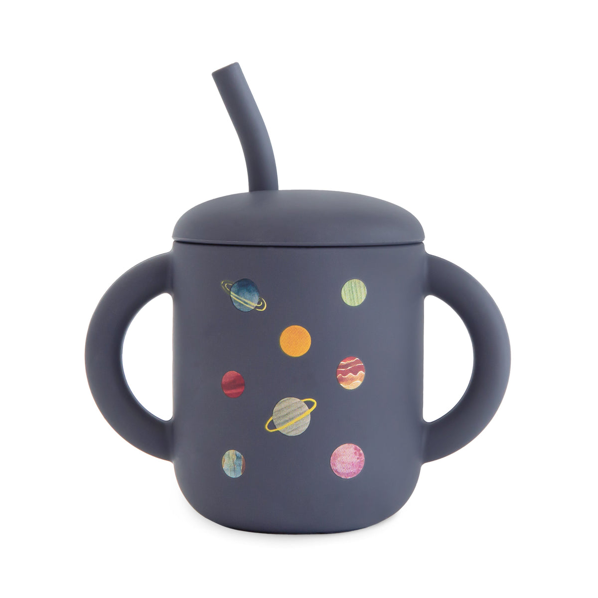 Silicone Training Cup + Straw {Drop Ship}