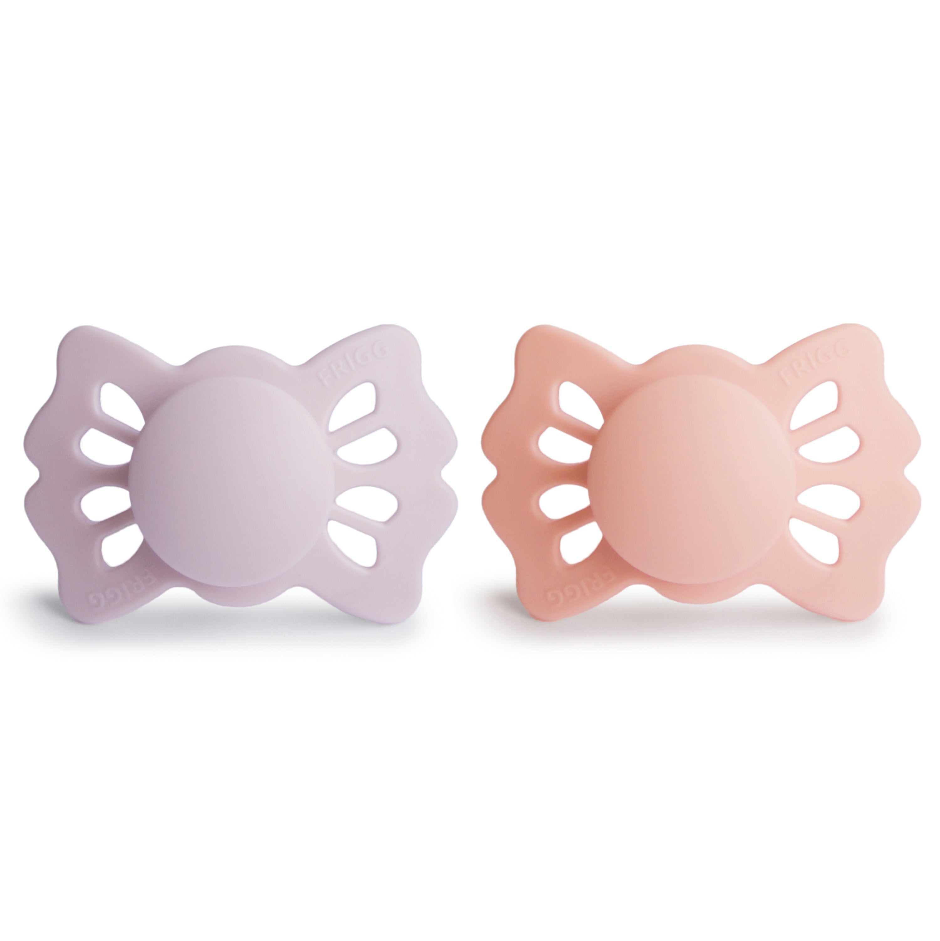 FRIGG Lucky Symmetrical Silicone Pacifier 2-Pack (0-6 Months) {Drop Ship}