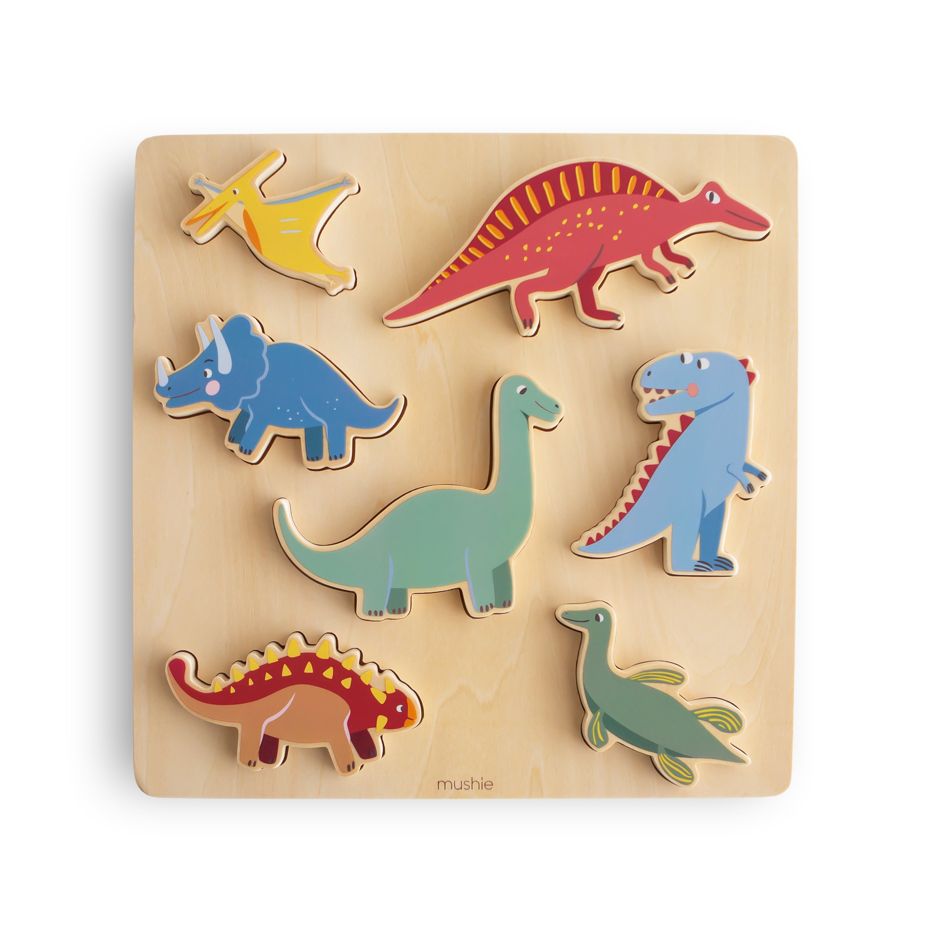 Wooden Dino Puzzle {Drop Ship}