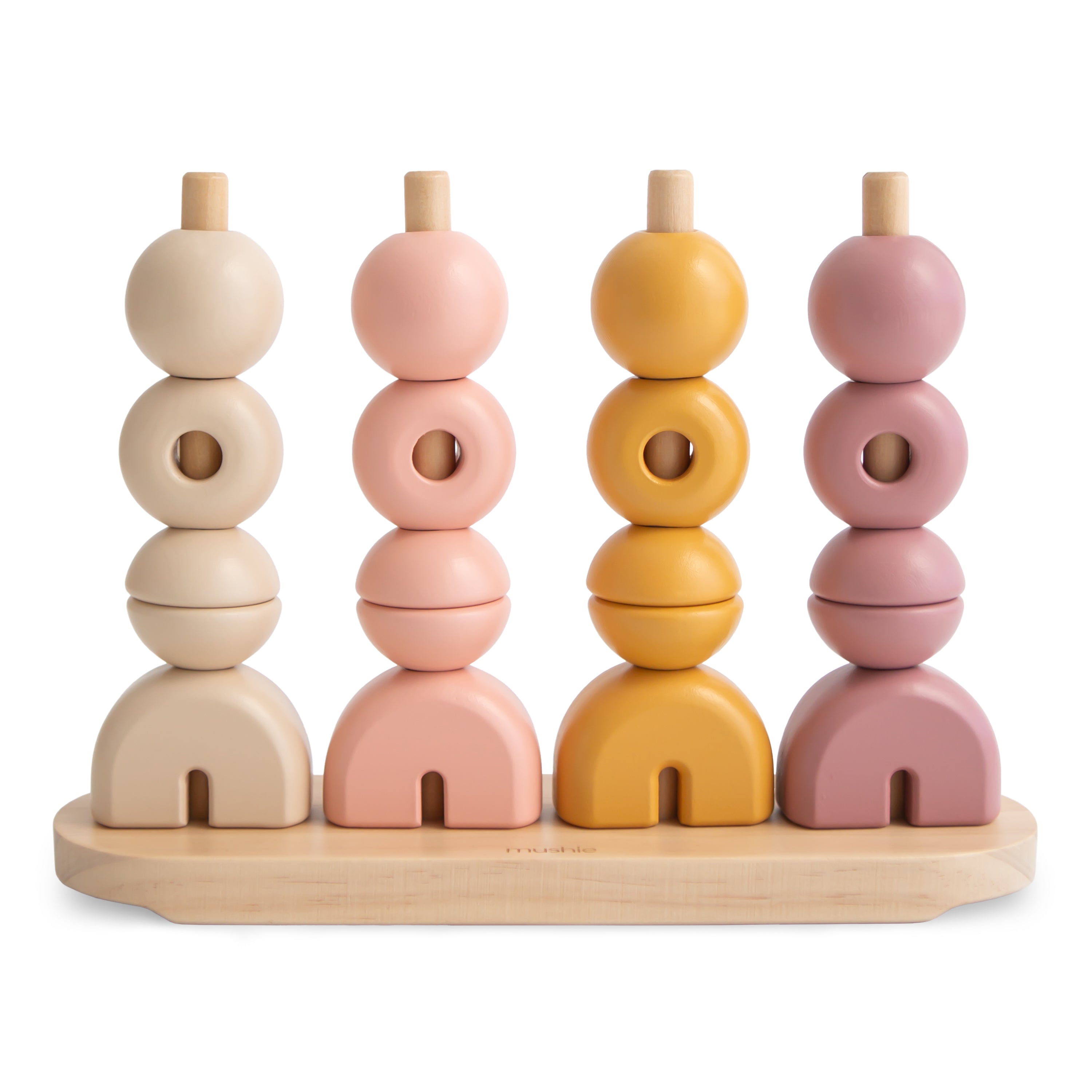 Wooden Multi Shape Stacker {Drop Ship}