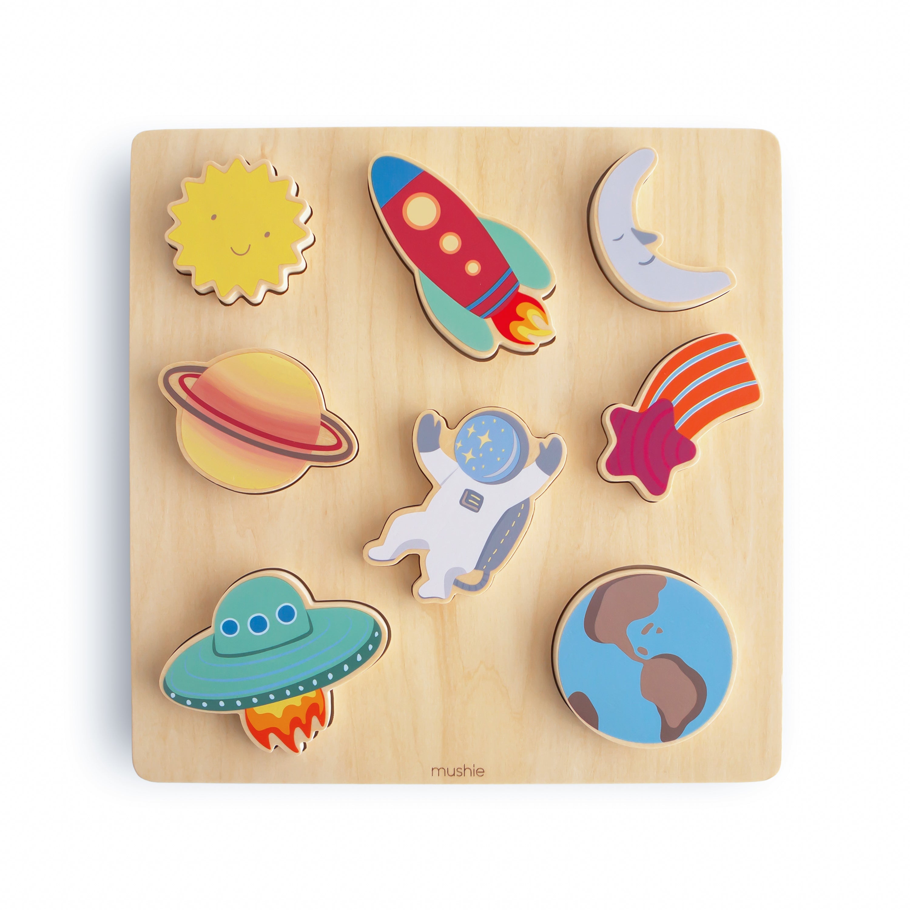 Wooden Space Puzzle {Drop Ship}