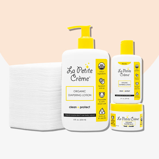 Organic French Diaper Care - Gift Set (Disposable Pads) {Drop Ship}