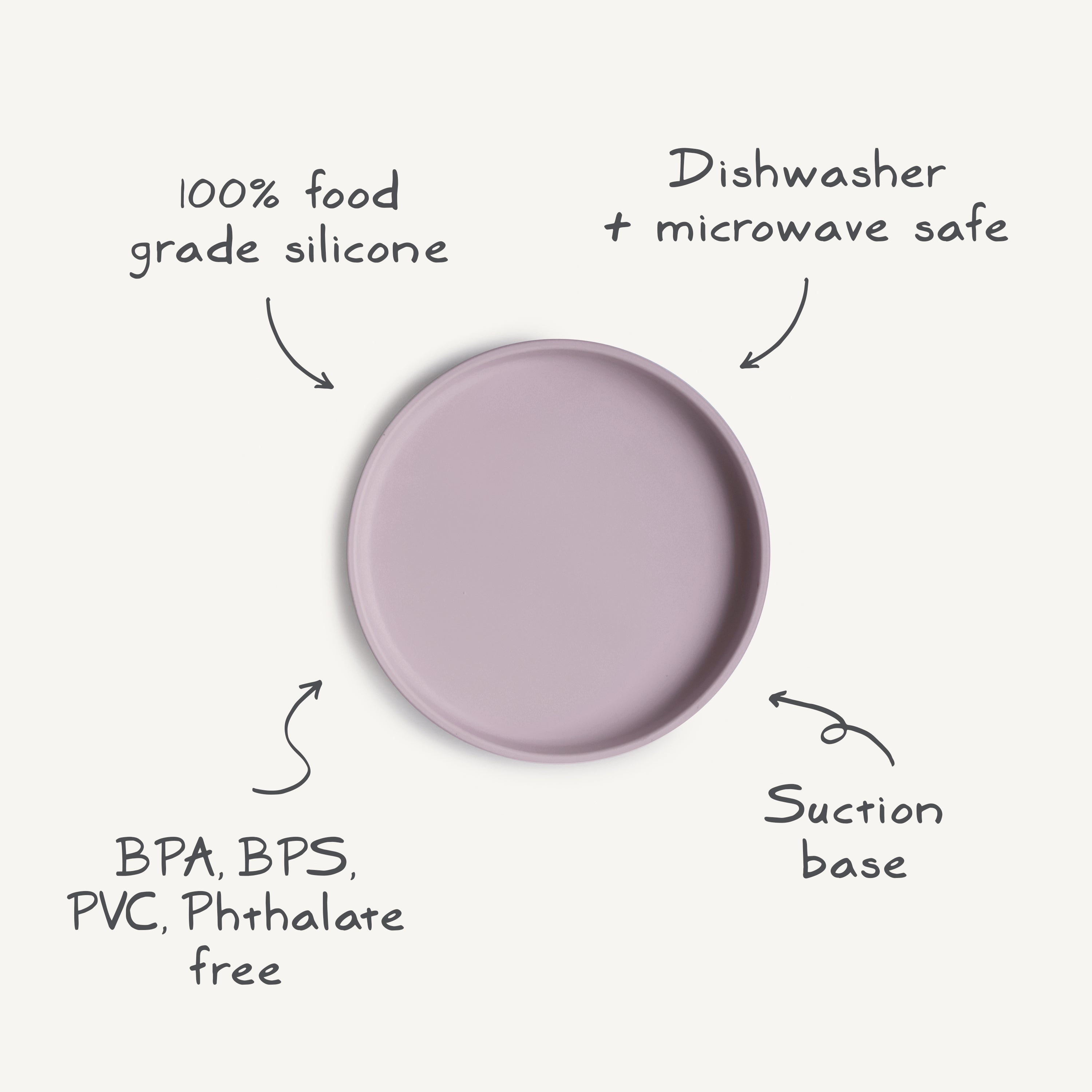 Classic Silicone Suction Plate {Drop Ship}