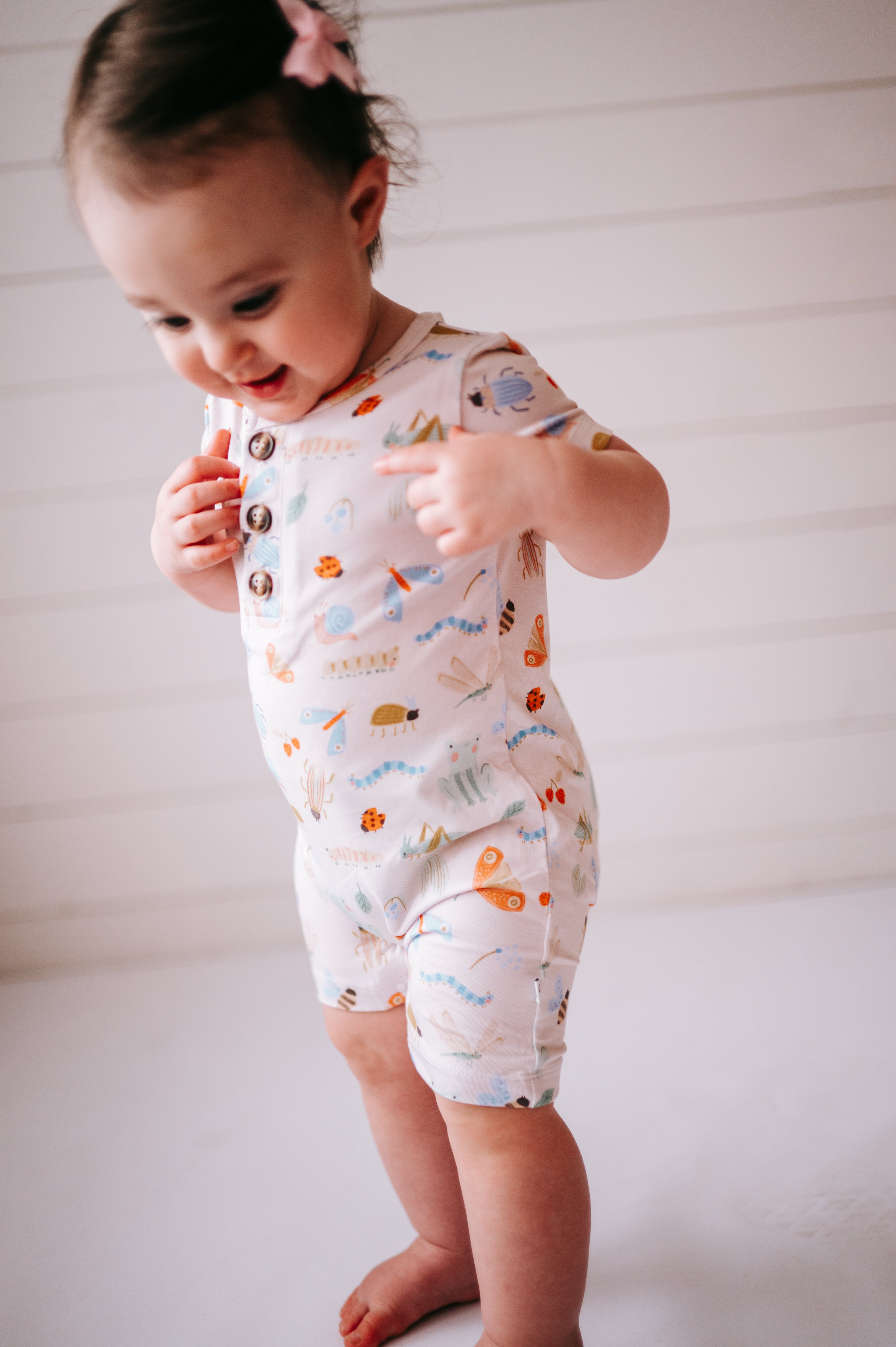 Grubs - (Shortie Romper)