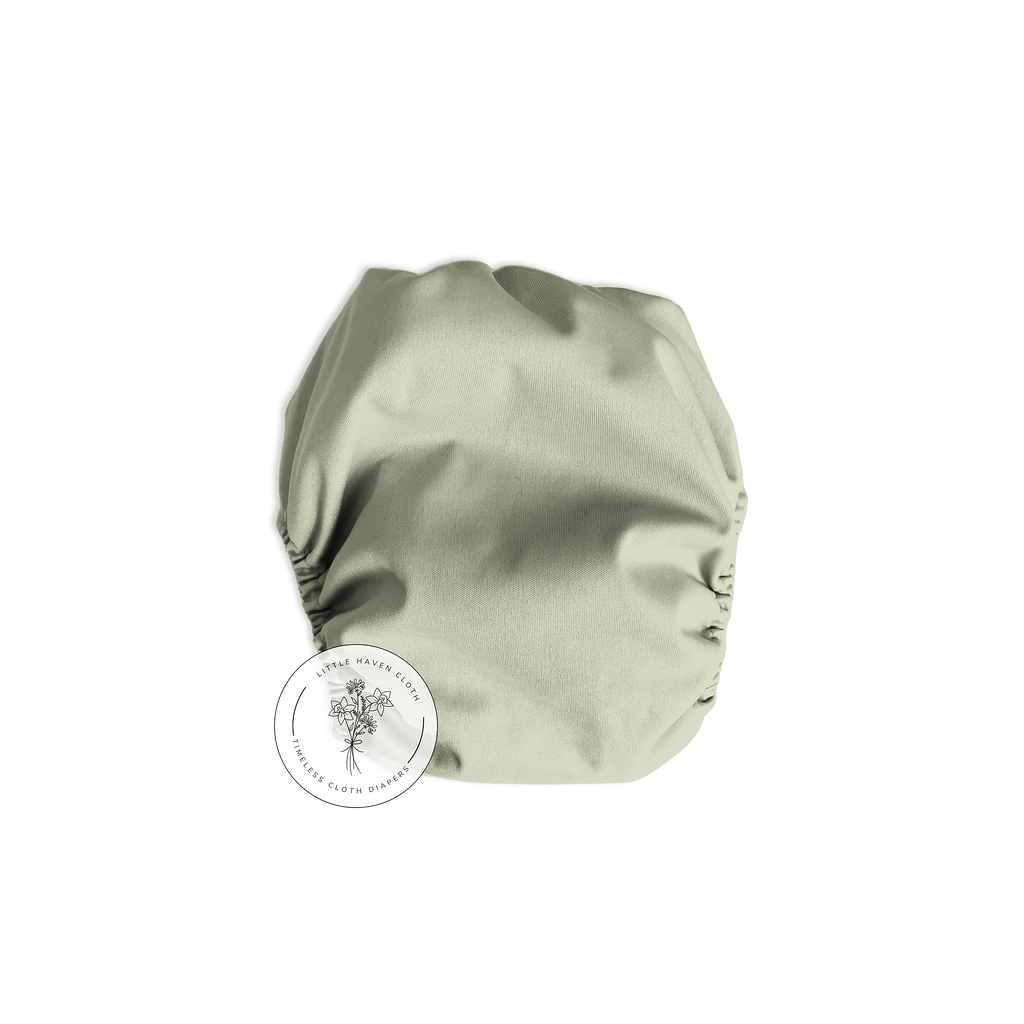 Pistachio - (AIO NEWBORN POCKET DIAPER) - PRESALE