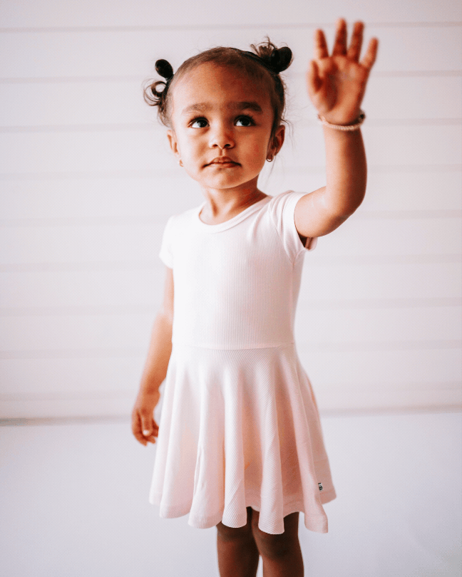 Short Sleeve Skater Dresses