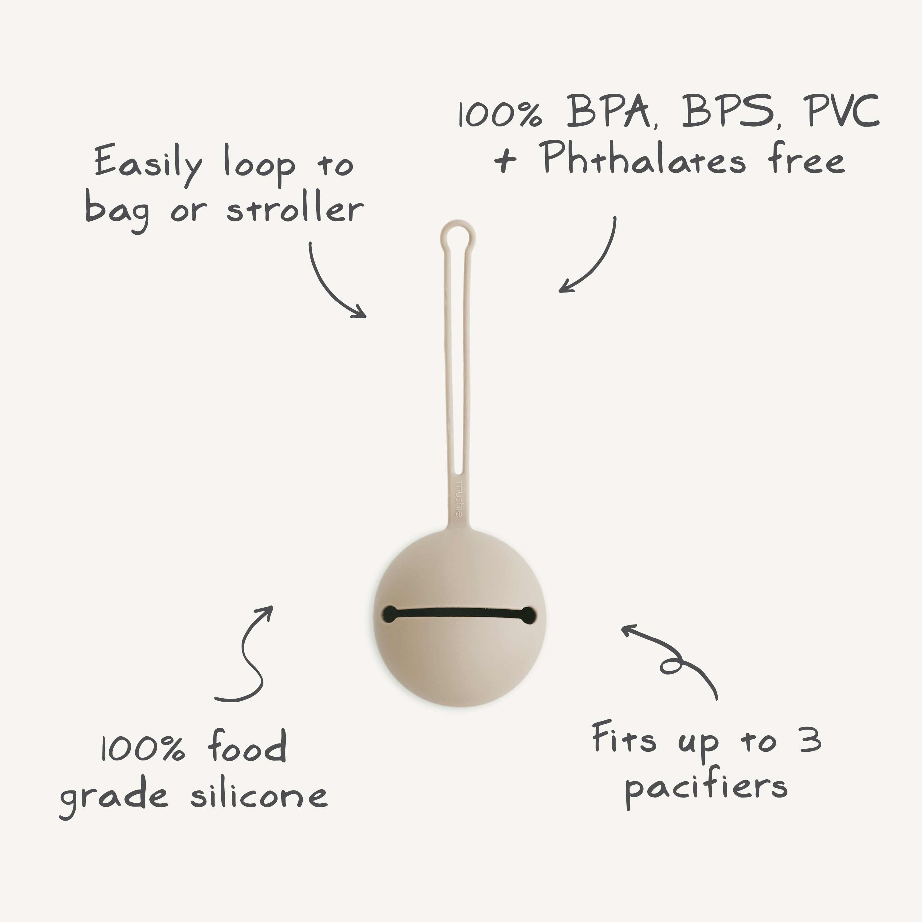 Silicone Pacifier Case {Drop Ship}