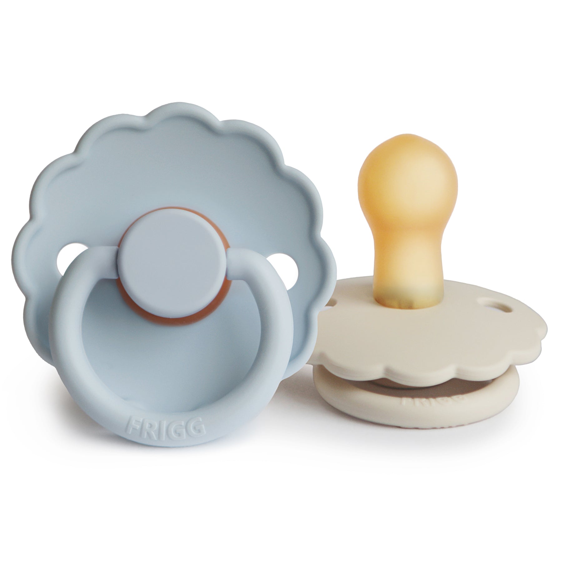FRIGG Daisy Natural Rubber Pacifier 2-Pack {Drop Ship}